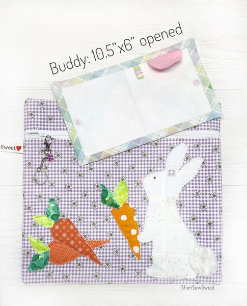 Easter Bunny Cross Stitch Project Bag