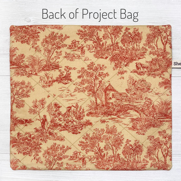 Toile Project Bag