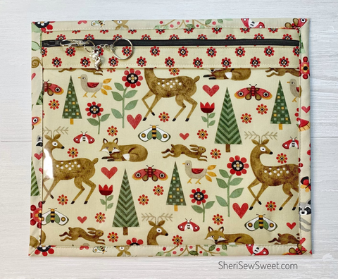 Cross Stitch Project Bag with Teresa Kogut's Love of Nature Fabric