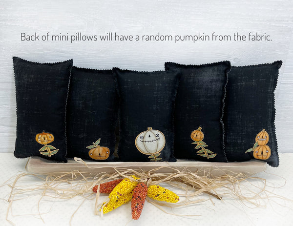 5 Piece Halloween Witch Mini Pillow Set